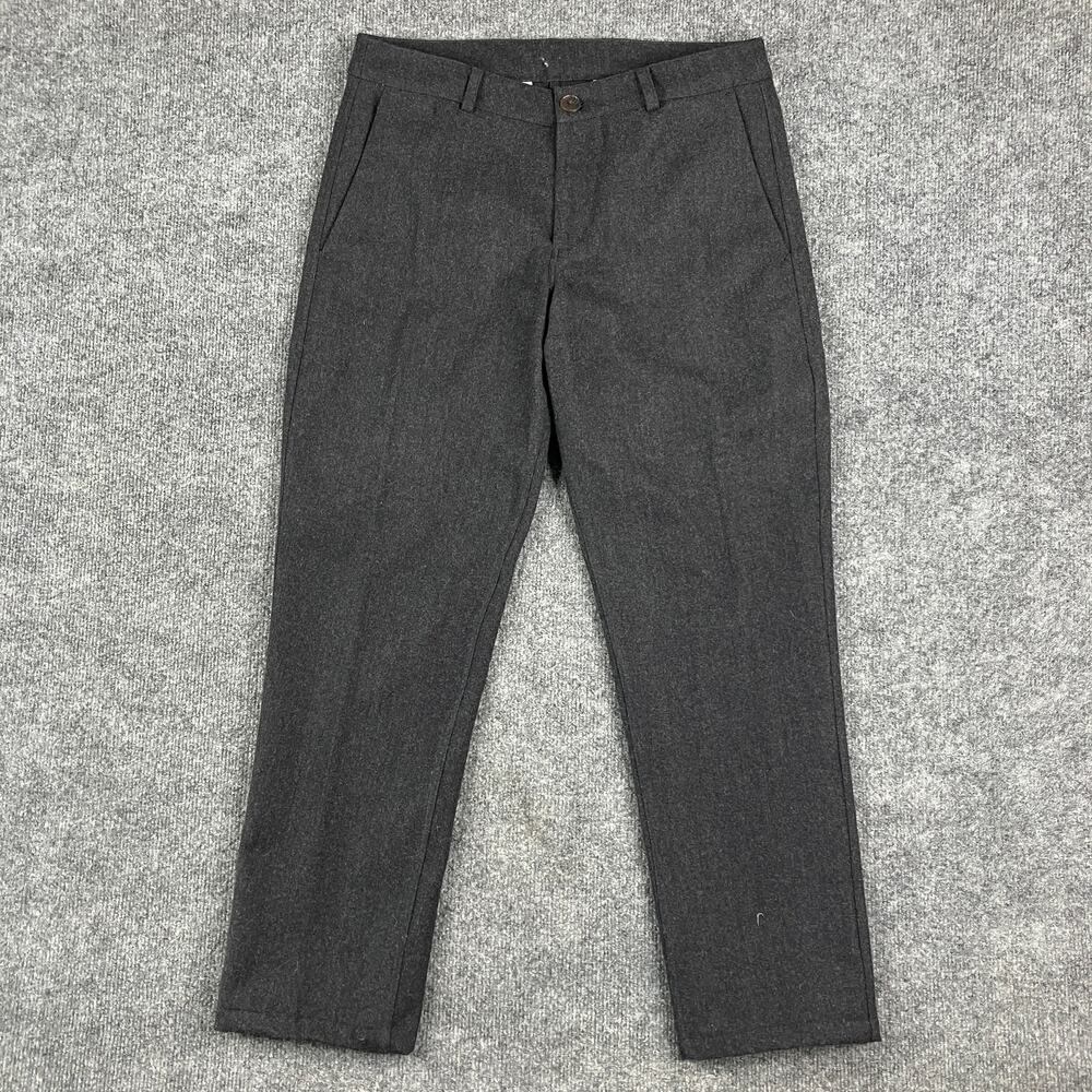 A Kind‎ of Guise Pants Womens Size 30 Charcoal Gray Wool Slim Tapered Germany